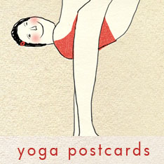 inspiration yoga postcards