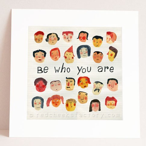 be who you are