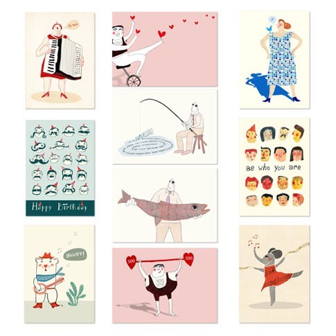 A6 cards (set of 10)