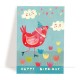 various postcard set 2 - happy birdday