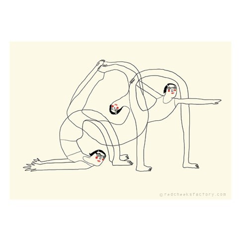 yoga mini poster - beyond your flexibility