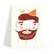 Birthday postcard set - happy Beard day